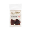 Jim Dunlop 514 Primetone Semi-Round Smooth Pick, 1.5mm, 3-Pack