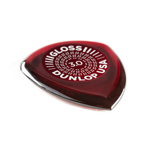 Jim Dunlop 550P3.0 Flow Gloss 3.0MM Guitar Pick, 3-Pack