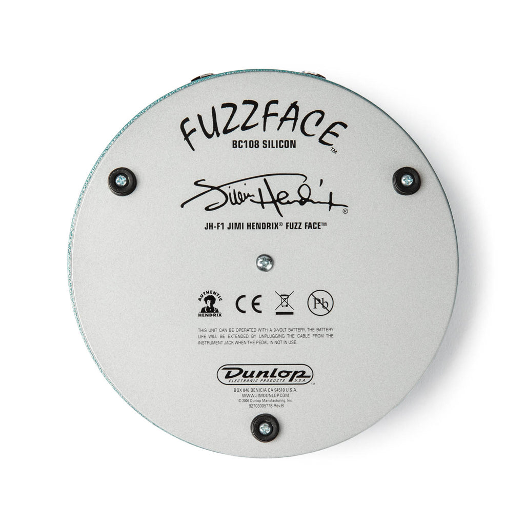 【美品】jim Dunlop Fuzz Face JHF-1 Jim Dunlop JHF1 Jimi Hendrix Fuzz Face Distortion Guitar Effects