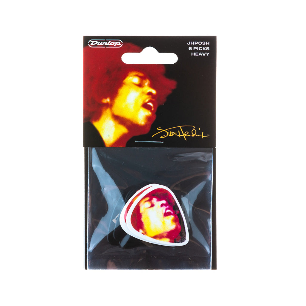 Jim Dunlop JHP03H Jimi Hendrix Electric Ladyland Picks, 6-Pack