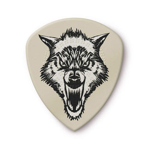 Jim Dunlop PH122 Hetfields White Fang Custom Flow Picks, 1.14mm, 6-Pack