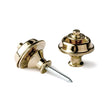 Jim Dunlop SLS1032BR Straplok Strap Retainers, Brass