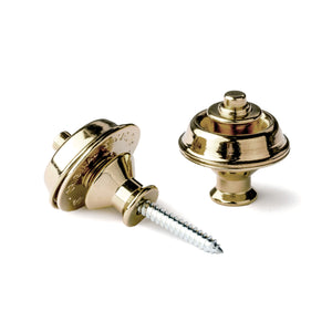 Jim Dunlop SLS1032BR Straplok Strap Retainers, Brass