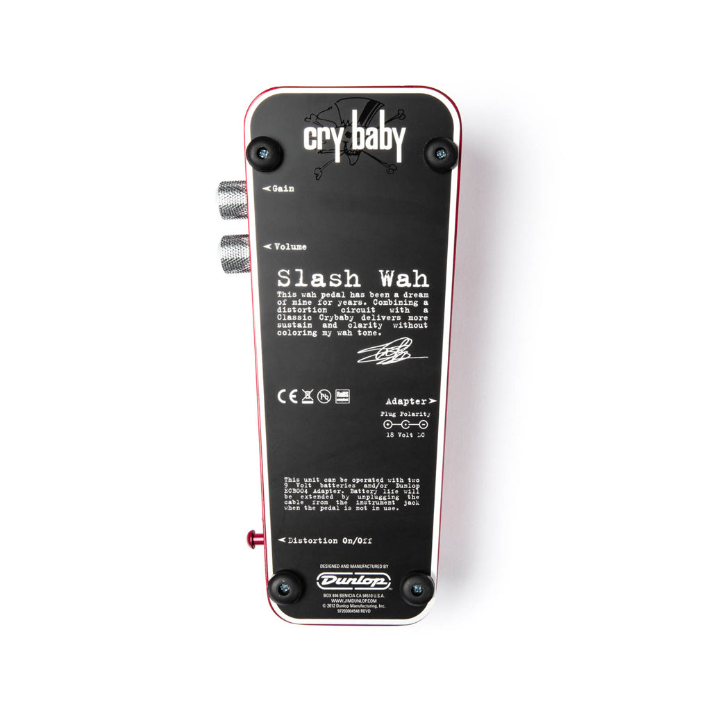 ギター Dunlop (Jim Dunlop)SW95 SLASH SIGNATURE] Jim Dunlop SW95 Slash Signature Cry Baby Wah Guitar Effects Pedal