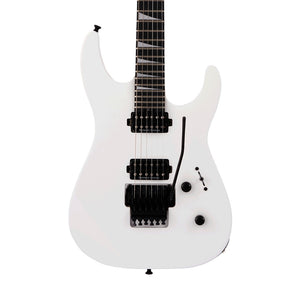 Jackson MJ Series Dinky DKR MAH Electric Guitar, Ebony FB, Snow White
