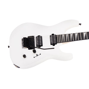 Jackson MJ Series Dinky DKR MAH Electric Guitar, Ebony FB, Snow White
