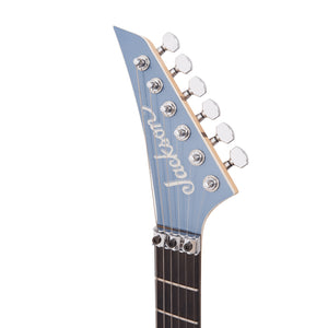 Jackson MJ Series Dinky DKR Electric Guitar, Ebony FB, Ice Blue Metallic