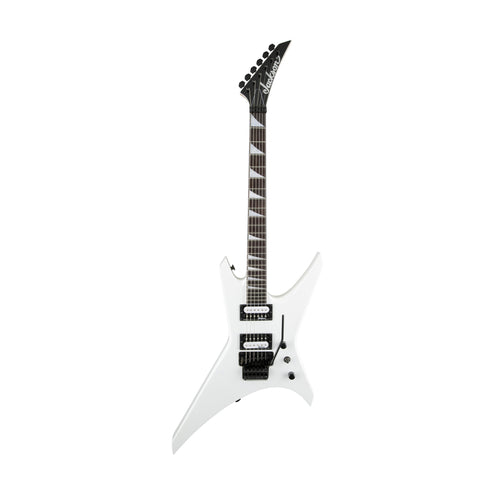 Jackson JS Series Warrior JS32 Electric Guitar, Amaranth FB, Snow White
