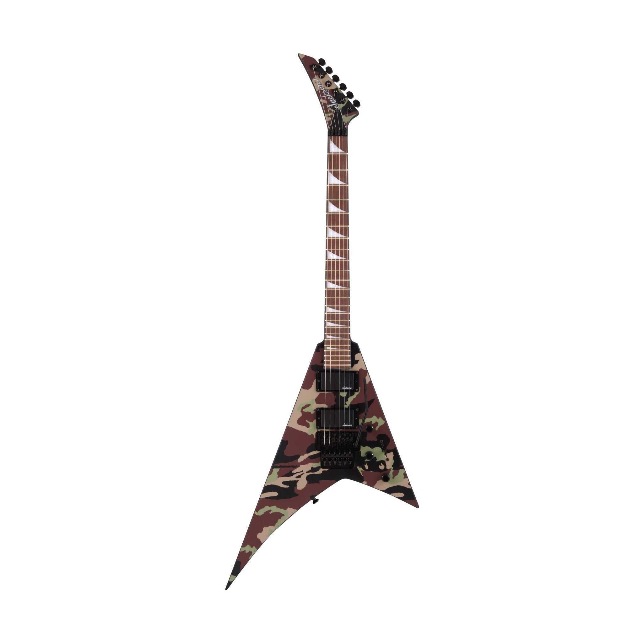 Jackson X Series Rhoads RRX24 Electric Guitar, Laurel FB, Woodland Camo