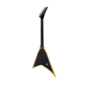 Jackson X Series Rhoads RRX24 Electric Guitar, Black with Yellow Bevels