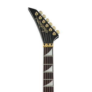 Jackson X Series Rhoads RRX24 Electric Guitar, Black with Yellow Bevels