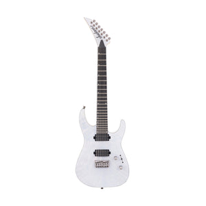 Jackson Pro Soloist SL7A MAH HT Electric Guitar, Ebony FB, Unicorn White