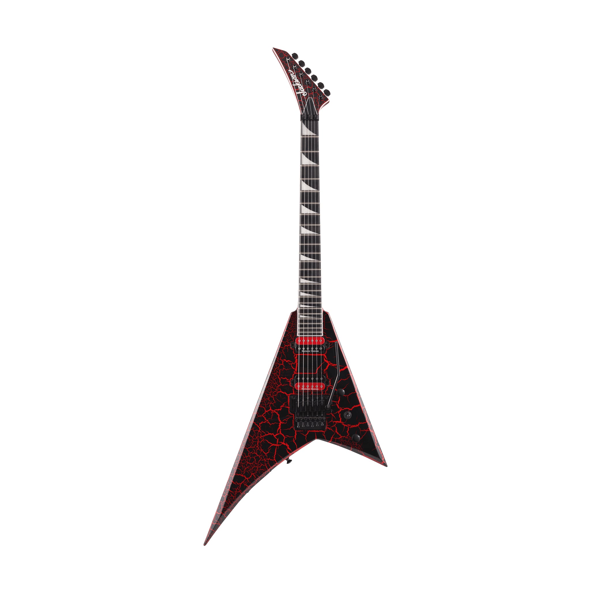 Jackson Pro Series Rhoads RR24 Electric Guitar, Ebony FB, Maul Crackle