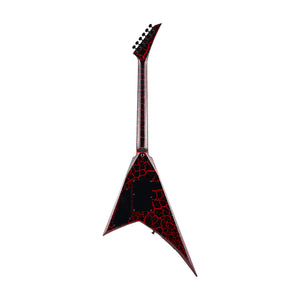Jackson Pro Series Rhoads RR24 Electric Guitar, Ebony FB, Maul Crackle