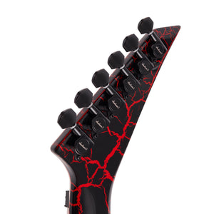 Jackson Pro Series Rhoads RR24 Electric Guitar, Ebony FB, Maul Crackle