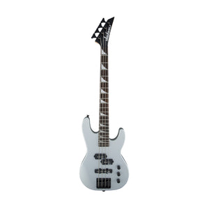 Jackson JS Series Concert Bass Minion JS1X Guitar, Amaranth FB, Satin Silver