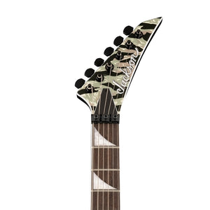 Jackson X Series Soloist SLX DX Camo Electric Guitar, Laurel FB, Tiger Jungle Camo