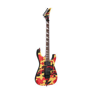 Jackson X Series Soloist SLX DX Camo Electric Guitar, Laurel FB, Multi-Color Camo