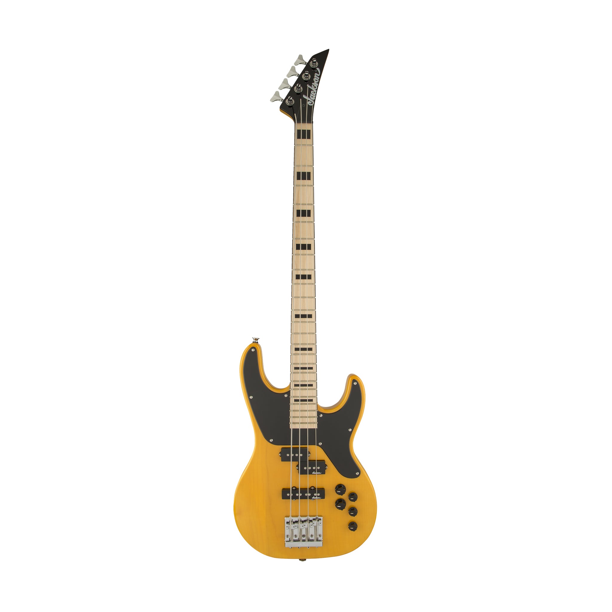 Jackson X Series Concert Bass CBXNTM IV Electric Bass Guitar, Maple FB, Butterscotch