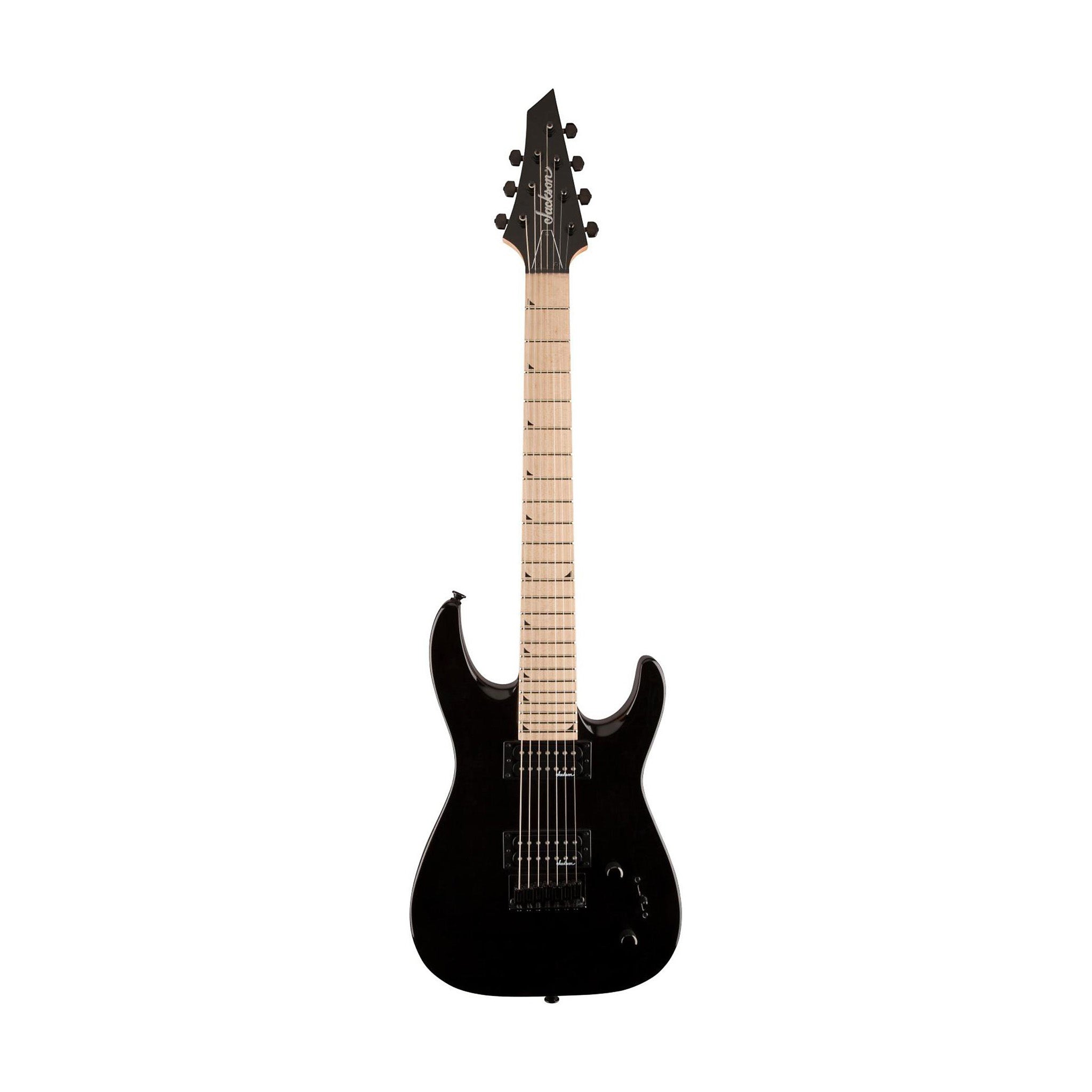 Jackson FSR Dinky JS22-7 DKA-M 7-String Electric Guitar, Gloss Black