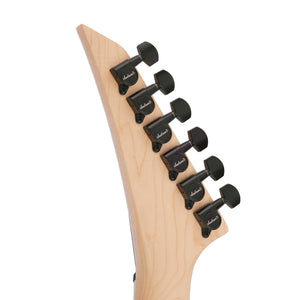 Jackson JS Series Dinky Arch Top JS32Q DKA HT Electric Guitar, Amaranth FB, Transparent Green Burst