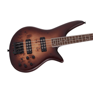 Jackson X Series Spectra Bass SBXP IV Electric Guitar, Laurel FB, Desert Sand