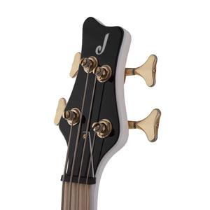 Jackson X Series Spectra SBXM 4-String Bass Guitar, Maple FB, Snow White