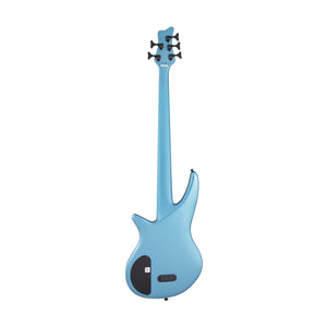 Jackson X Series Spectra SBX 5-String Bass Guitar, Laurel FB, Electric Blue
