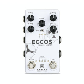 Keeley ECCOS Neo-Vintage Tape Delay Guitar Effects Pedal
