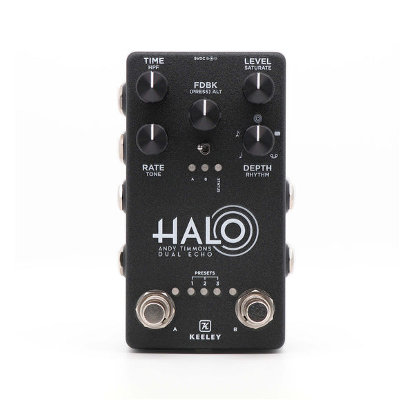 ギター Keeley Halo Andy Timmons Keeley HALO Andy Timmons Dual Echo Guitar Effects Pedal – Swee Lee