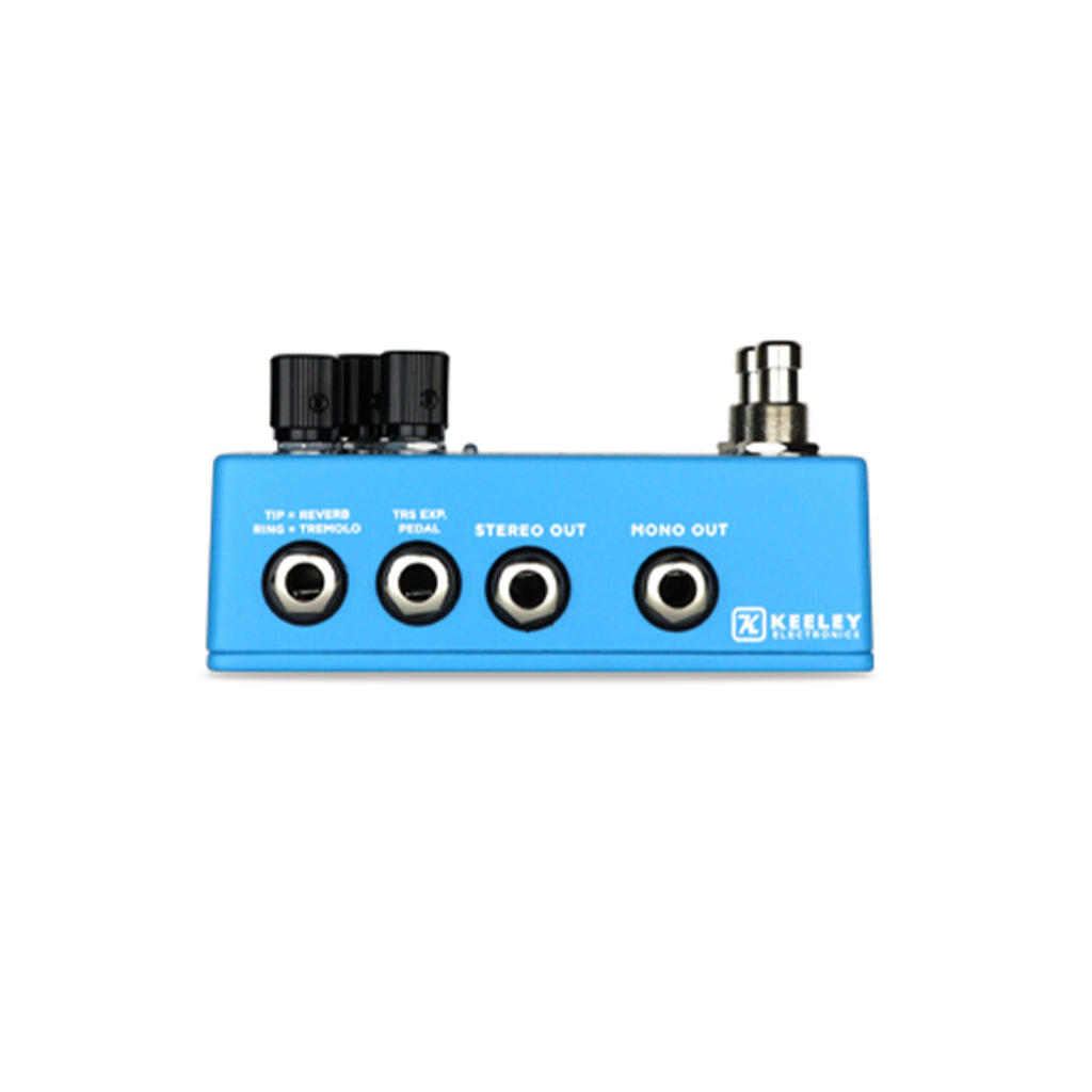 Keeley HYDRA Stereo Reverb & Tremolo Effects Pedal – Swee Lee