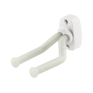 K&M 16280-014-00 Guitar Wall Mount Holder 162/8, White