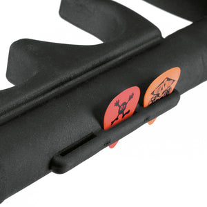K&M 17515-016-55 Guardian 5 Multiple Guitar Stand Black (5 Gtrs)