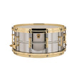Ludwig LB402BBTWM 6.5x14inch Chrome-Over Brass Snare Drum, Brass Hardware, Tube Lugs
