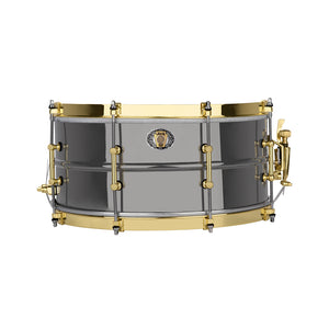 Ludwig LB407XXCX 6.5x14inch 110th Anniversay Black Beauty 8-Lug Snare Drum