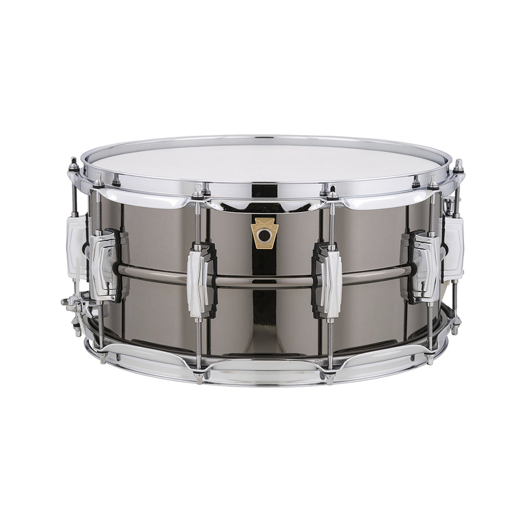 Ludwig LB417 6.5x14inch Black Beauty Snare Drum, Smooth Shell
