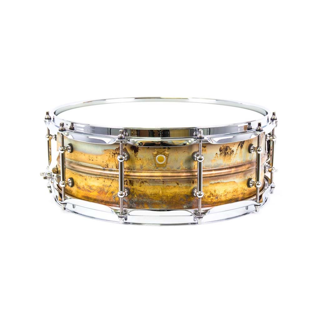 Ludwig LB454RT 5x14inch Supraphonic Raw Brass Snare Drum