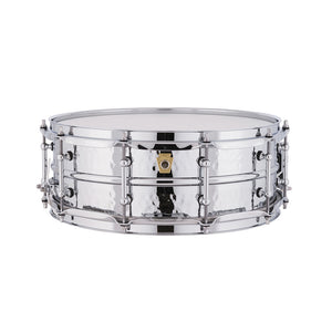 Ludwig LM400KT 5x14inch Supraphonic Chrome-Plated Aluminium Snare Drum, Hammered Shell, Tube Lugs