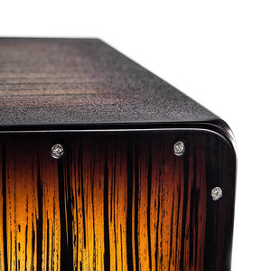 Latin Percussion LPA1332-SBSI Aspire Accents Cajon, Sunburst Streak