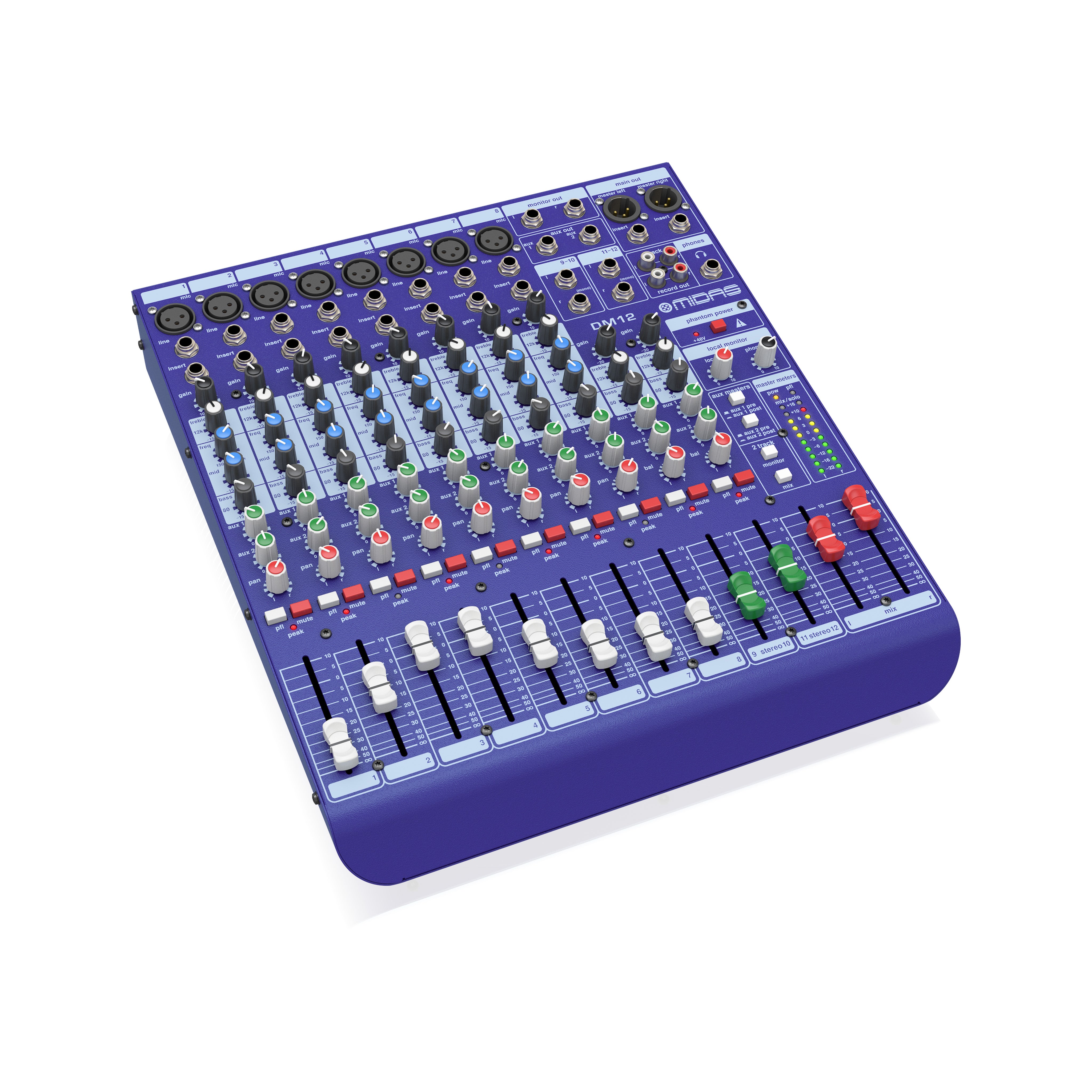 Midas DM12 アナログミキサー 12チャンネル Midas DM12 12-channel Analog Mixer – Swee Lee Singapore
