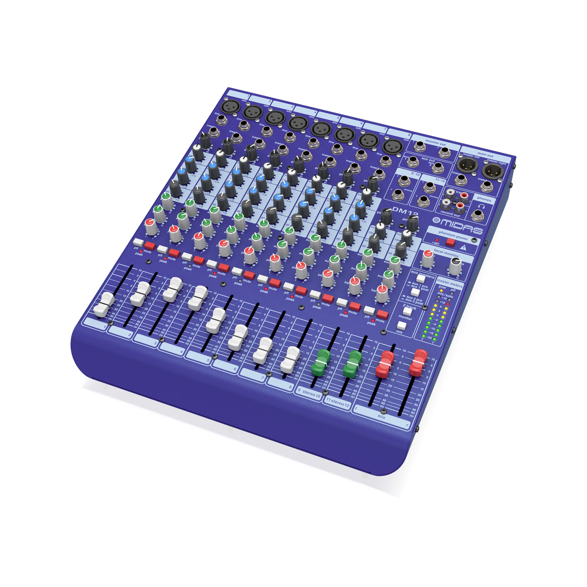 配信機器・PA機器・レコーディング機器 MIDAS DM12 Midas DM12 12-channel Analog Mixer – Swee Lee Singapore
