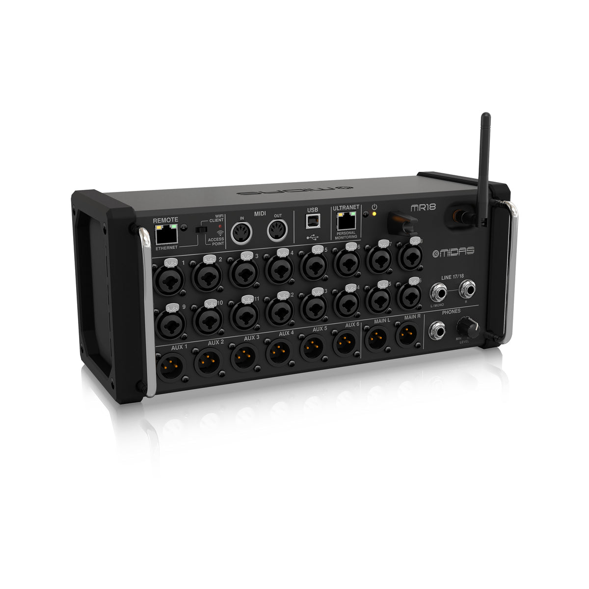 Midas MR18 18-Channel Tablet-Controlled Digital Mixer – Swee Lee