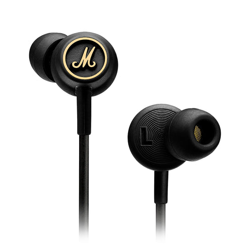 Marshall Mode EQ Earphones, Black and Gold