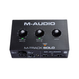 M-Audio M-Track Solo 2-in 2-out USB Audio Interface with 01 Mic Preamp