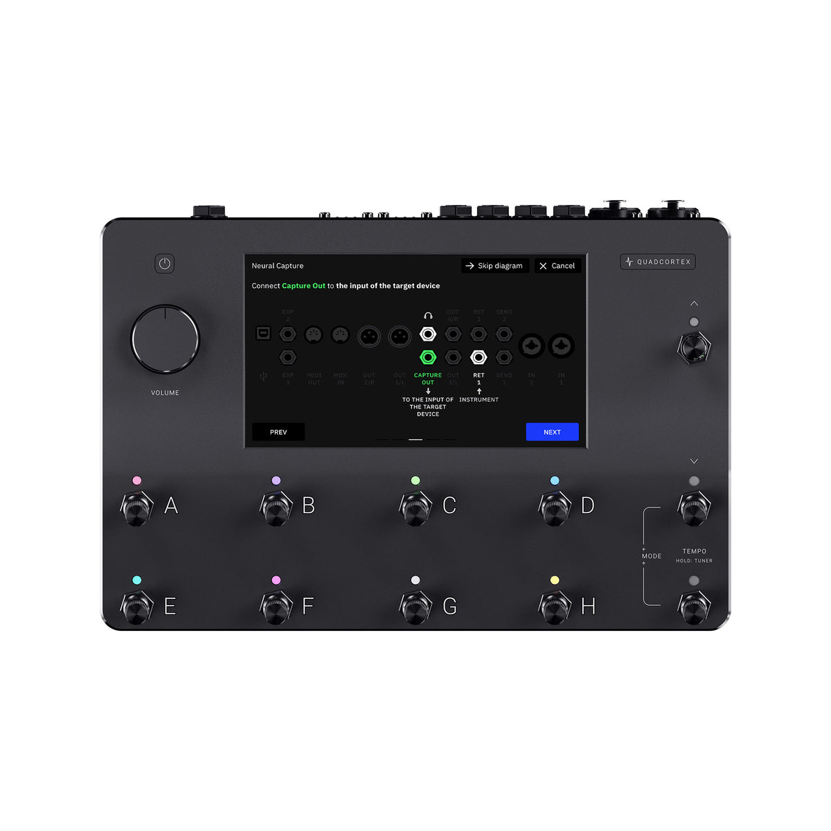 Neural DSP QUAD CORTEX おまけ付き Neural DSP Quad Cortex Quad-Core Guitar Digital Effects Modeler