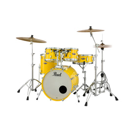 Pearl DMP905PC-228 Decade Maple 5-Piece Shell Pack (2016B/1007T/1208T/1414F/1455S), Solid Yellow