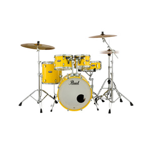 Pearl DMP905PC-228 Decade Maple 5-Piece Shell Pack (2016B/1007T/1208T/1414F/1455S), Solid Yellow