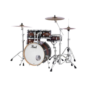 Pearl DMP905PC-260 Decade Maple 5-Piece Shell Pack (2016B/1007T/1208T/1414F/1455S), Satin Brown Burst