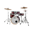 Pearl DMP905PC-261 Decade Maple 5-Piece Shell Pack (2016B/1007T/1208T/1414F/1455S), Gloss Deep Red Burst