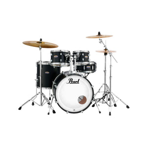 Pearl DMP925SP/C#227 DMP 5-Pc Shell Pack(2218B/1007T/1208T/1616F/1455S), Satin Slate Black